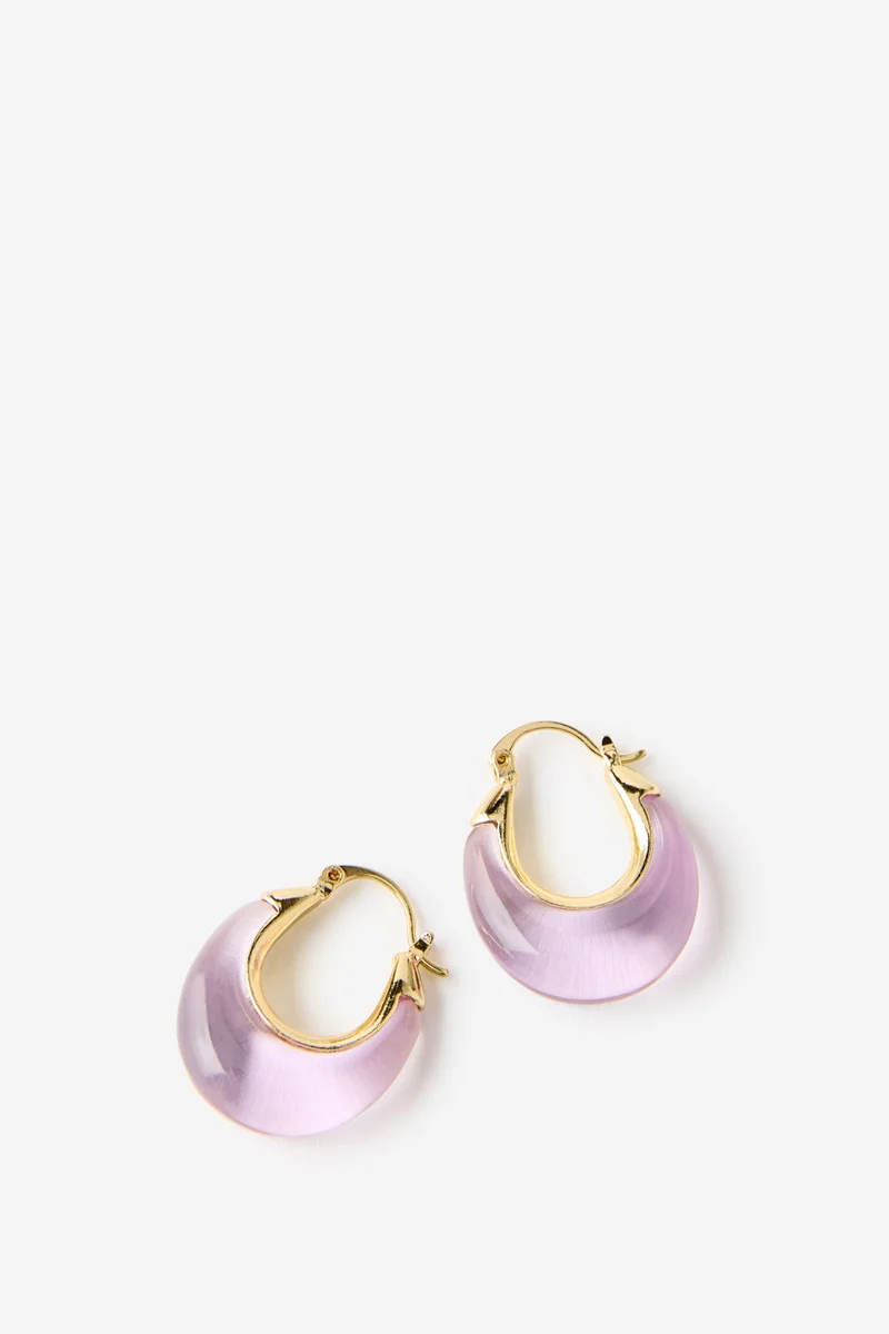 روبي حلق دائري متوسط